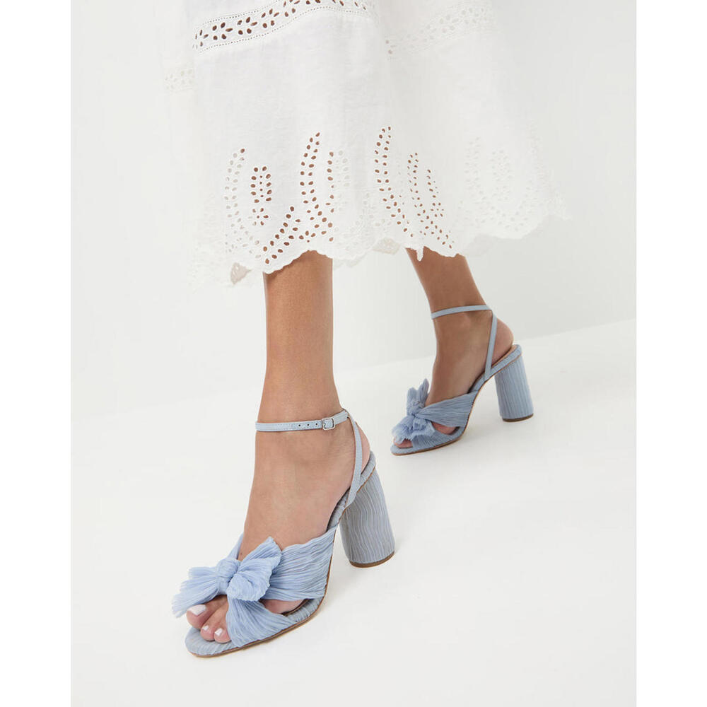 Loeffler Randall Light Blue Bow Heels